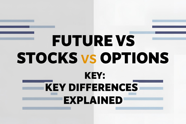 futures vs stocks vs options