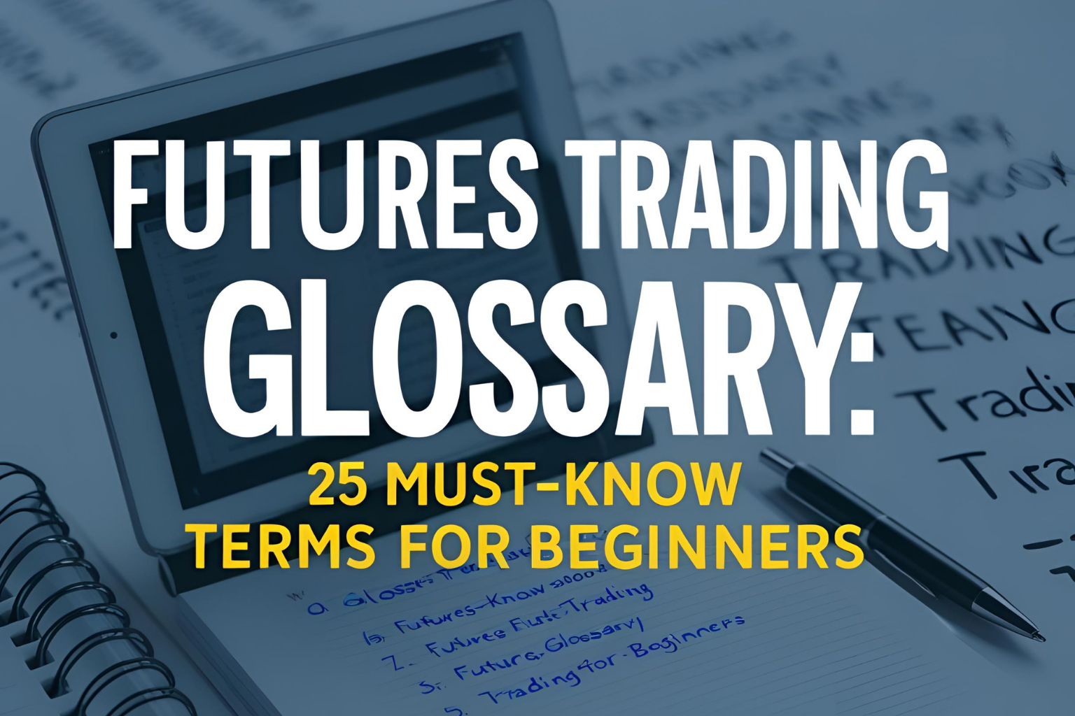 futures trading glossary