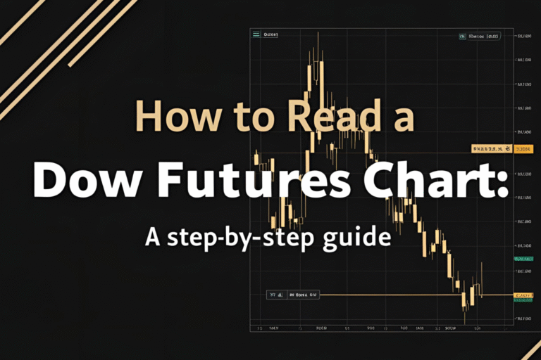 how to read a Dow futures chart